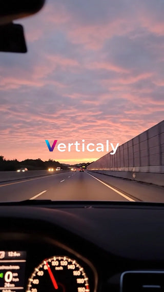 夕焼け高速ドライブ