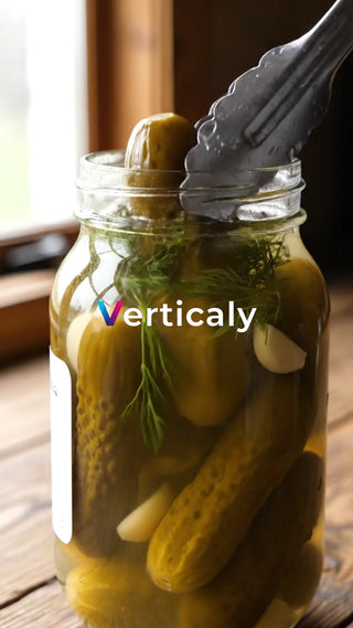 瓶詰めのピクルス、瓶から取り出す