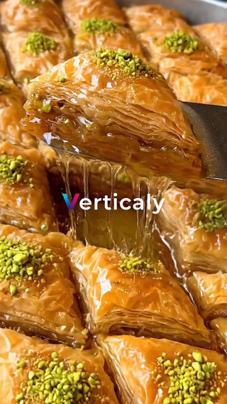 とろけるバクラヴァ、蜜の輝き