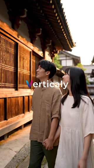 古都散策、手繋ぎデート