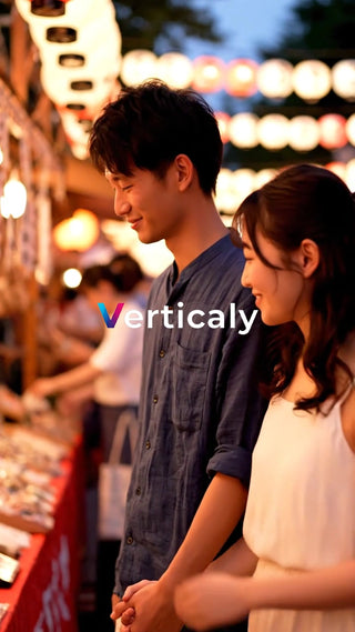 縁日デート、夏の思い出