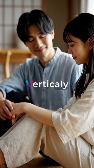 寄り添う二人、穏やかな時間