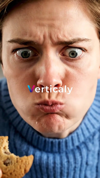 驚いた表情の女性