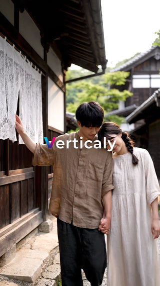 古都を歩く、手繋ぎデート