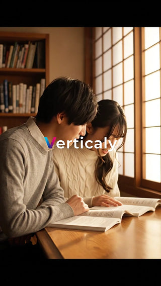 読書を楽しむ二人、穏やかな時間