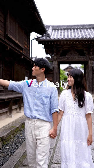 古都散策、手繋ぎデート