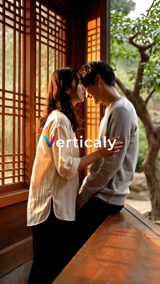 寄り添う二人の夕暮れ