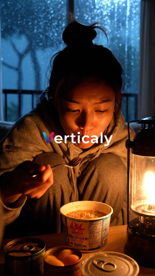 雨の日のカップラーメン