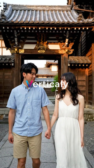 恋人たちの古都散策