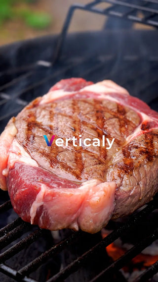 網焼きステーキ、食欲そそる