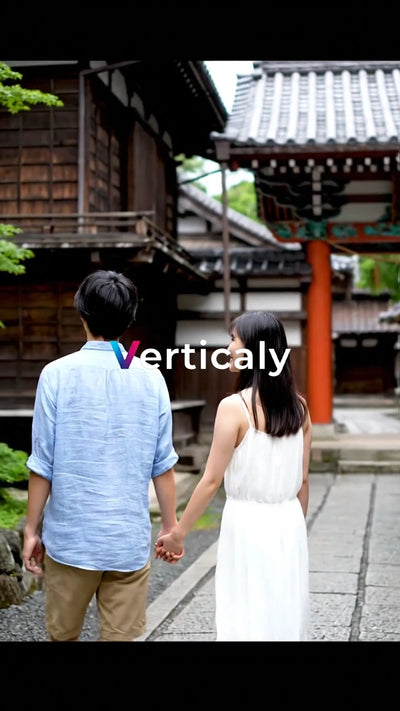 手繋ぎ、古都散策デート