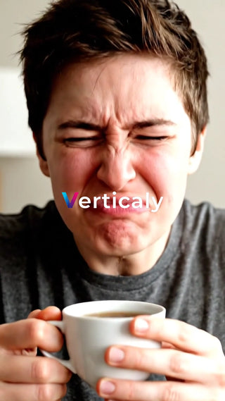 コーヒーの苦味、しかめっ面