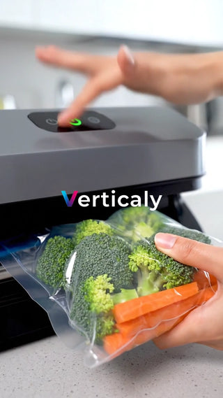 野菜を真空パック、鮮度を保つ