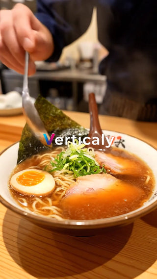 ラーメンを食べる、至福の時間