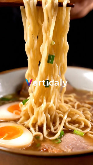 ラーメンをすする、至福の瞬間