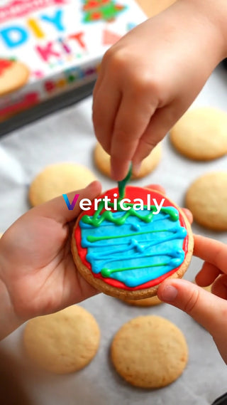 クッキーデコ、楽しそう