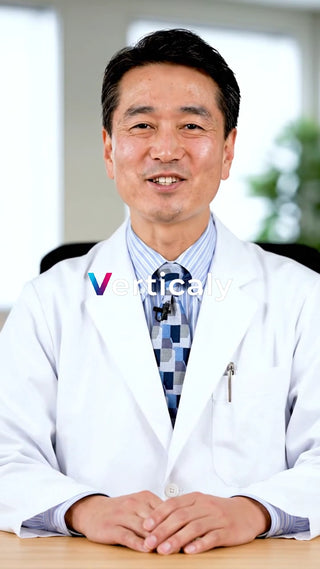 医師の笑顔と信頼感