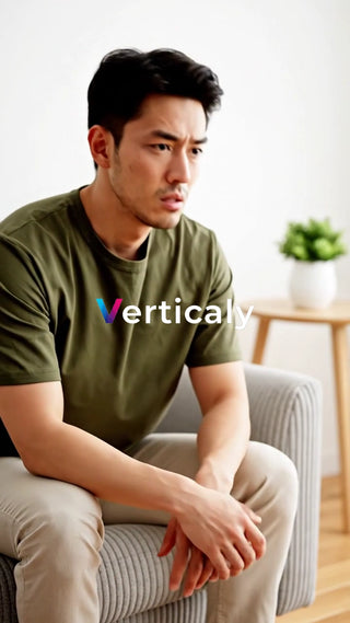 物思いにふける男性