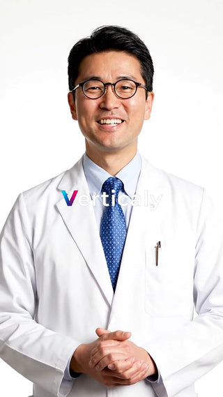 医師の笑顔と信頼感