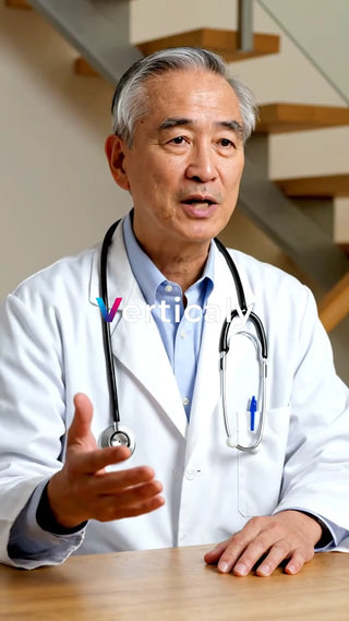 医師の診察、説明風景