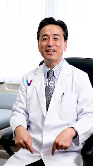 医師の笑顔と信頼感