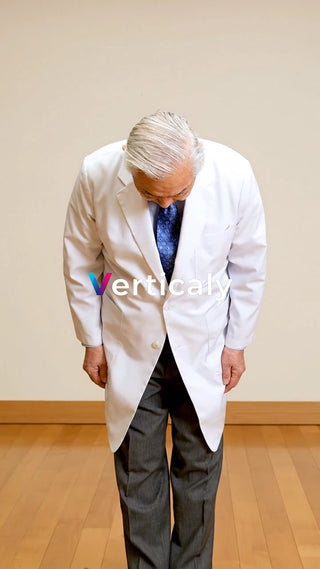 お辞儀をする医師