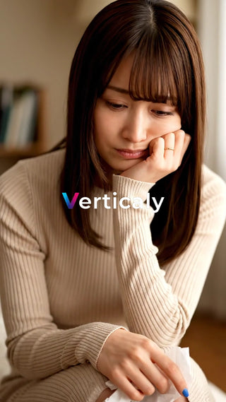 物思いにふける女性