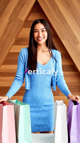 ショッピングを楽しむ女性