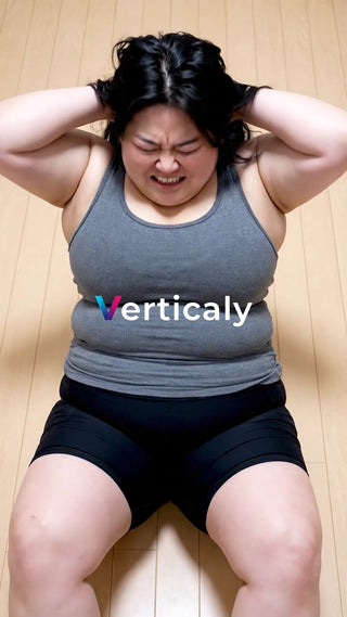 トレーニング中の女性