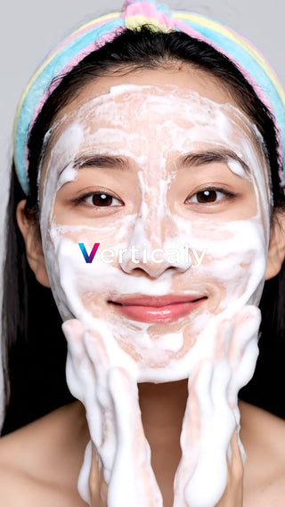 美肌ケア、泡パックで透明感