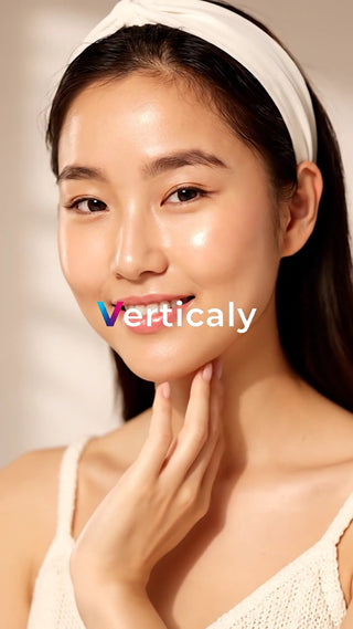 透明感あふれる美肌