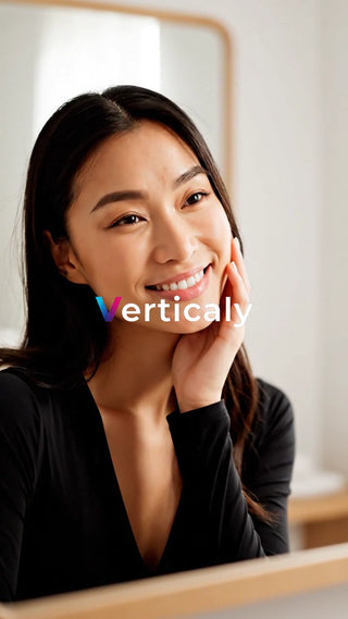 微笑む女性のポートレート