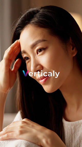 微笑む女性、穏やかな午後