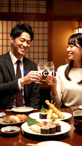 笑顔で乾杯、楽しいひととき