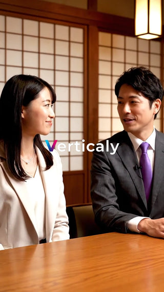 会話する男女、穏やかな時間