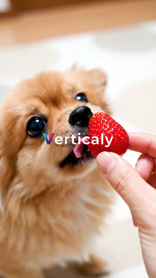 犬とイチゴ、甘い時間