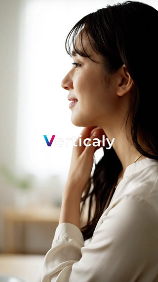 横顔が美しい女性