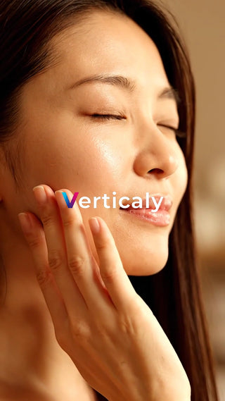 肌のお手入れ、女性の横顔