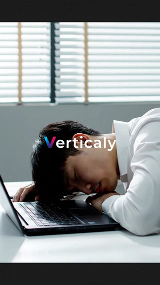 疲労困憊、パソコン作業