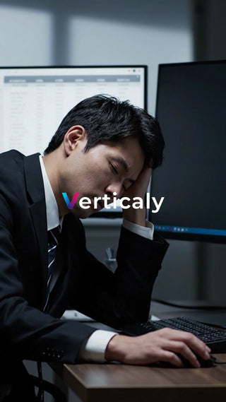 集中するビジネスマン