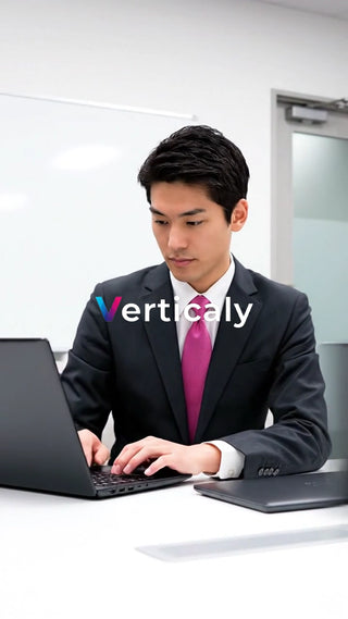 PCに向かうビジネスマン