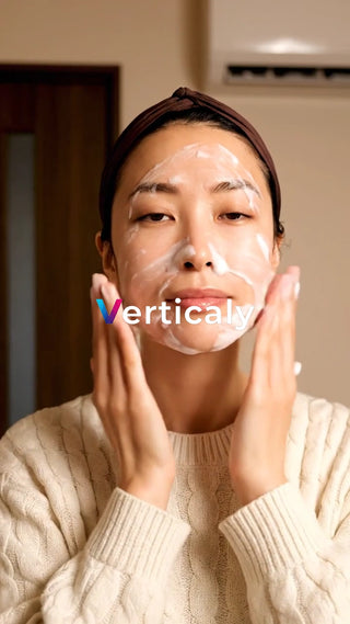 洗顔フォームでスキンケア