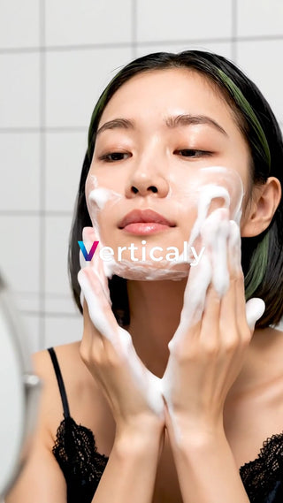 洗顔フォームでスキンケア
