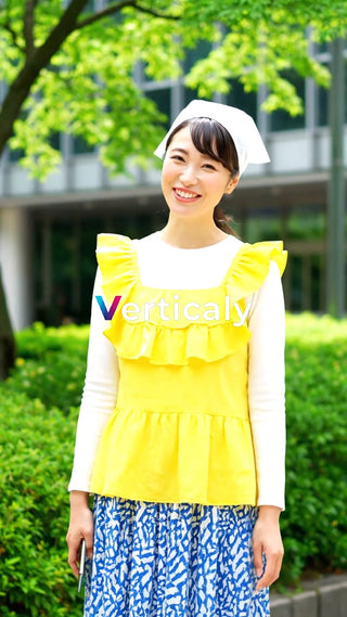 笑顔が眩しい、春の装い