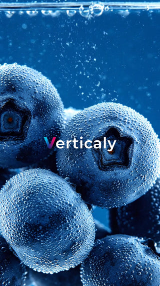 水面下の青い世界、ブルーベリー