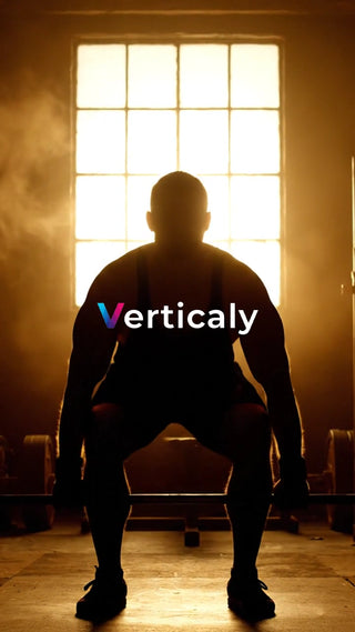 力強くスクワット