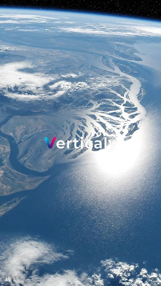 地球を俯瞰、美しい風景