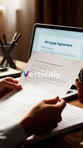 書類に目を通す女性、仕事風景