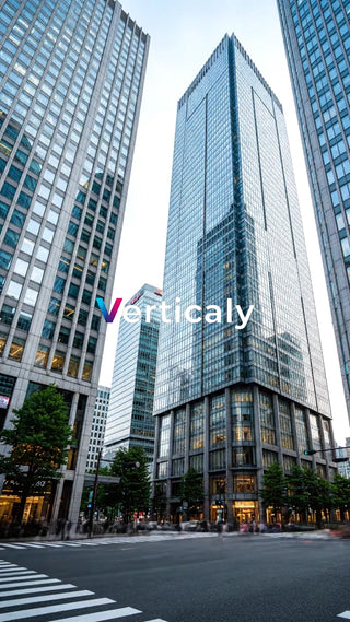 都会のビル群、未来都市