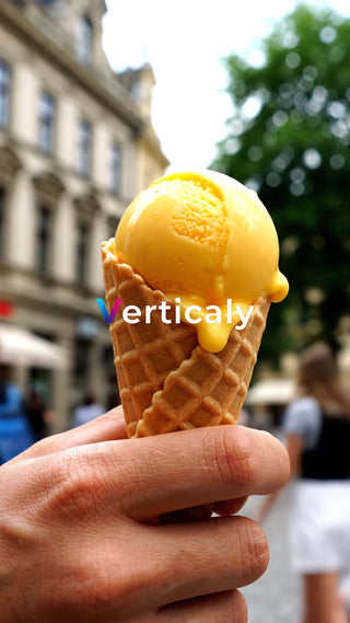マンゴーアイス、とろける夏